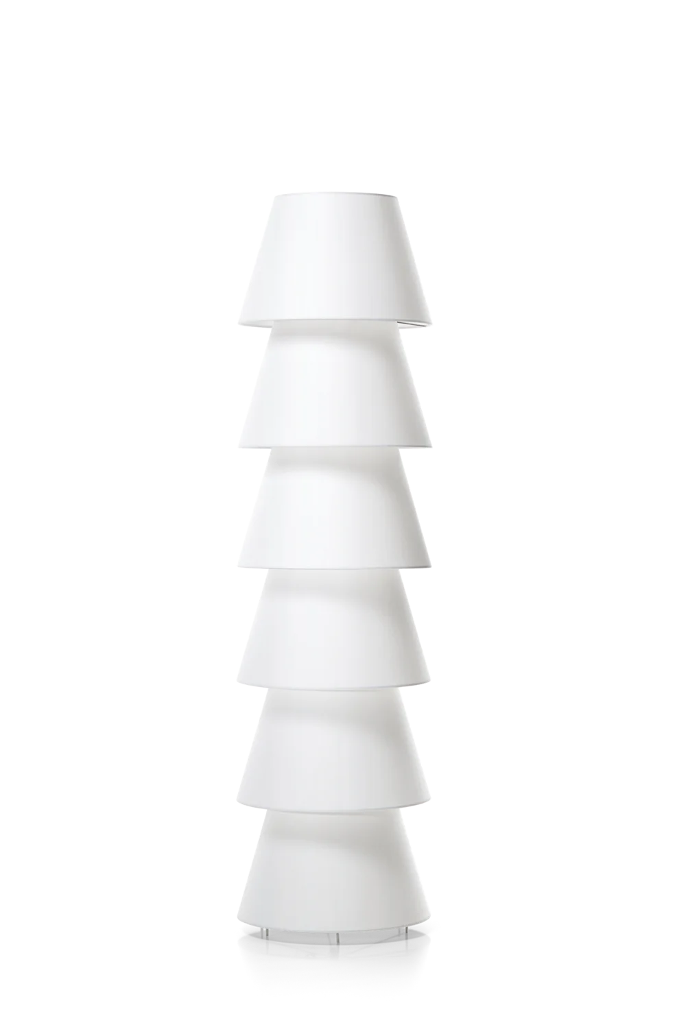 Set Up Shades 6 floor light front view